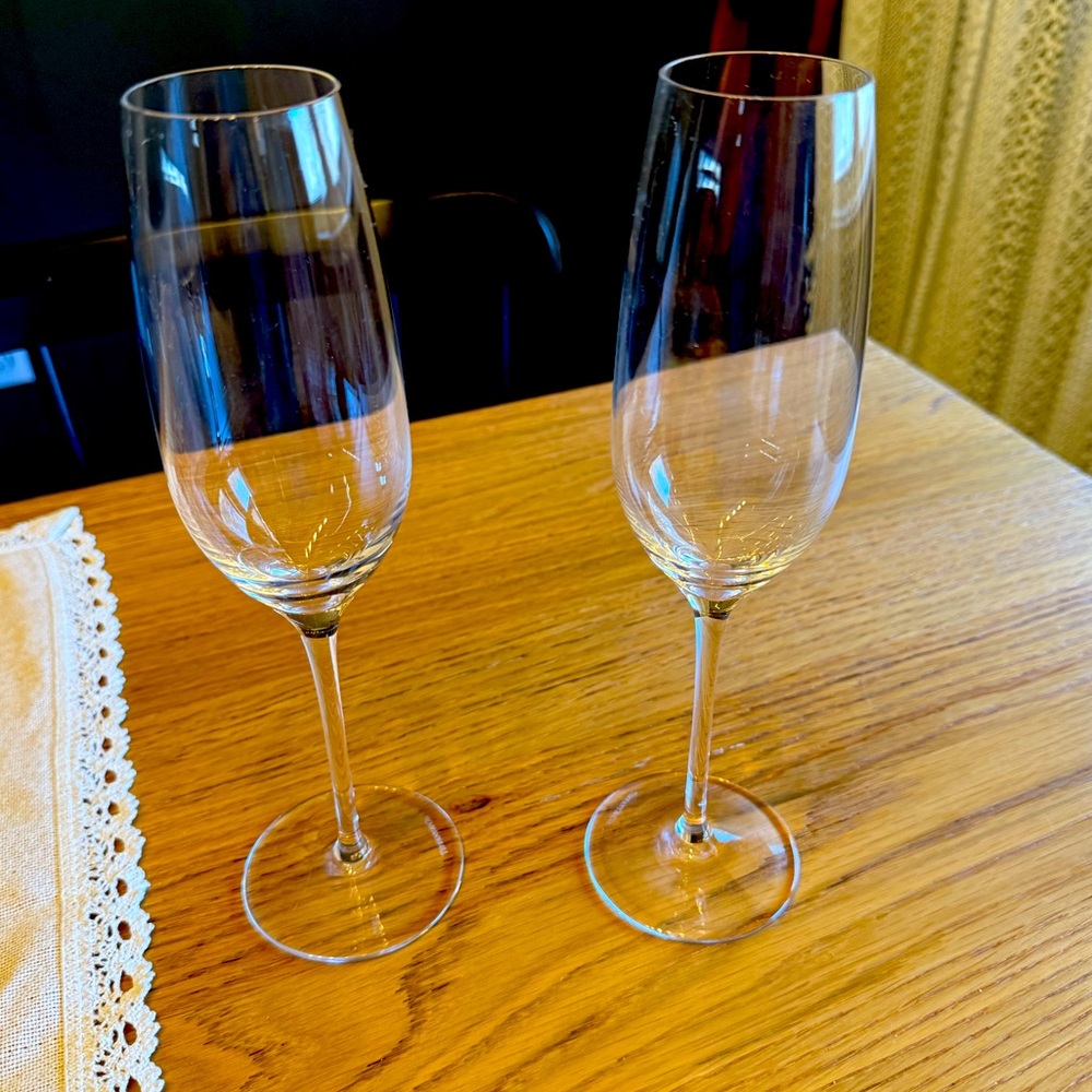 Tiffany & Co Champagne Flutes